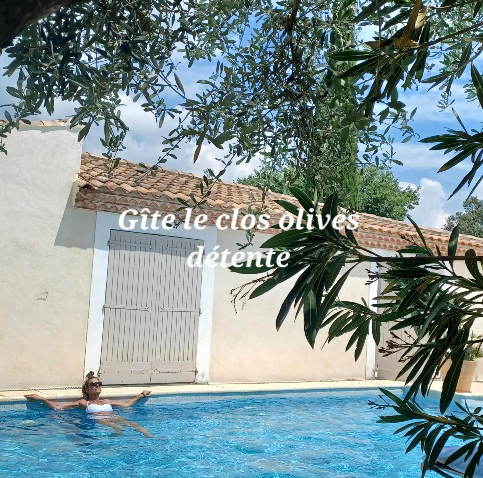Le Clos Olives Comps  Bagian luar foto